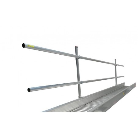 Leuning tbv werkbrug 4 meter Leuning tbv werkbrug 4 meter