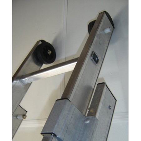 Rechte opsteekladder 2422 met 2x10 sporten Rechte opsteekladder 2422 met 2x10 sporten