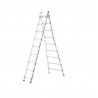 Reformladder 1242 met uitgebogen ladderbomen 2x10 sporten Reformladder 1242 met uitgebogen ladderbomen 2x10 sporten